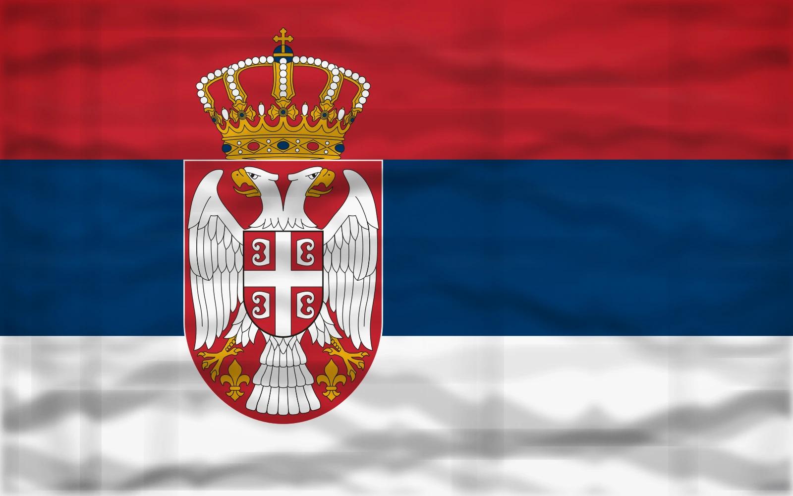 Сербия флаг